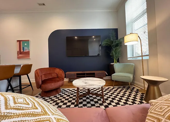 Chic 1 Bedroom W Parking Apartamento