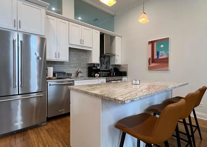 Apartamento Chic 1 Bedroom W Parking Chicago